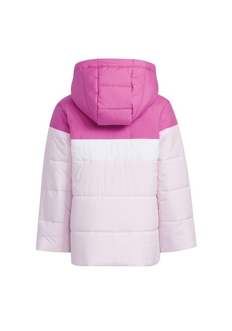 HOODED PADDED JACKET PINK KIDS ADIDAS CORE | Jackets | IL6085-